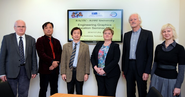 Colleagues from Japan - at the Faculty of Fundamental Sciences